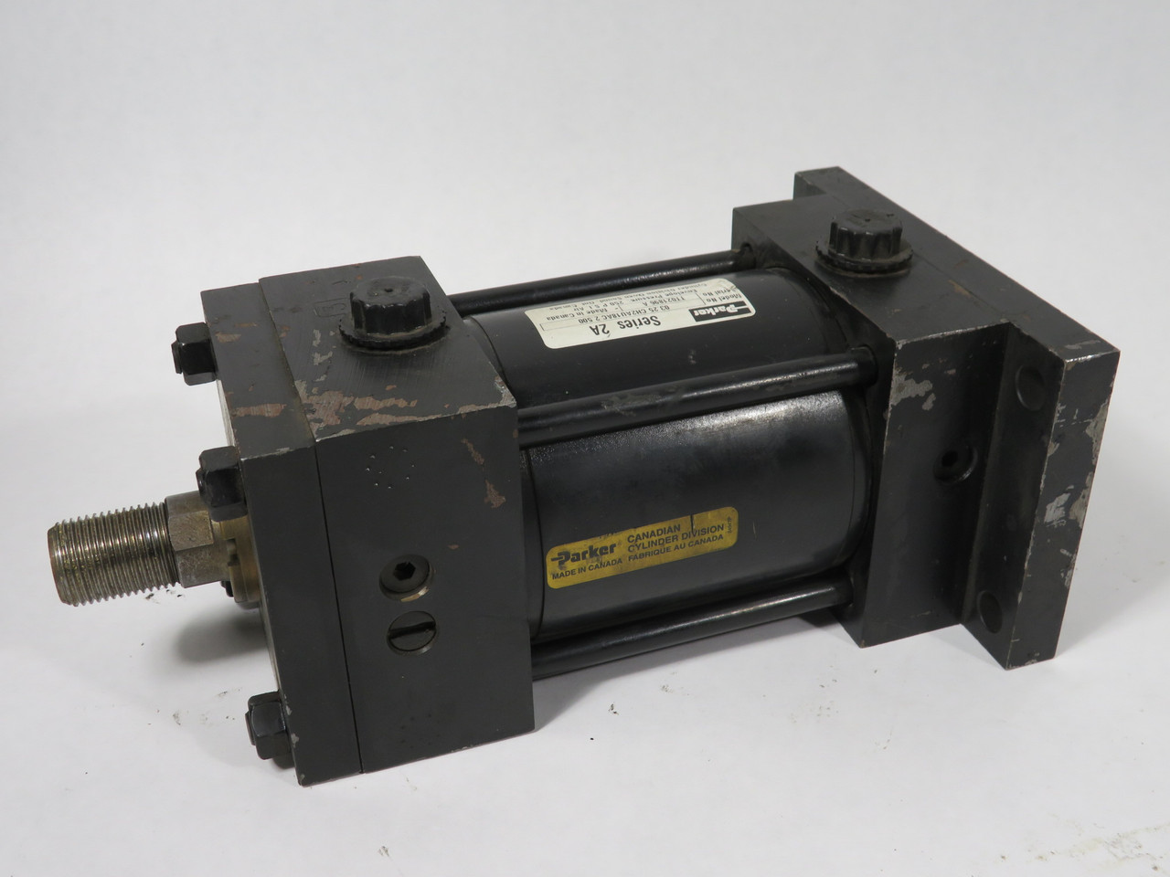 Parker 03.25CH2AU18AC2.500 Air Cylinder 3.25" Bore 2.5" Stroke 250 psi USED