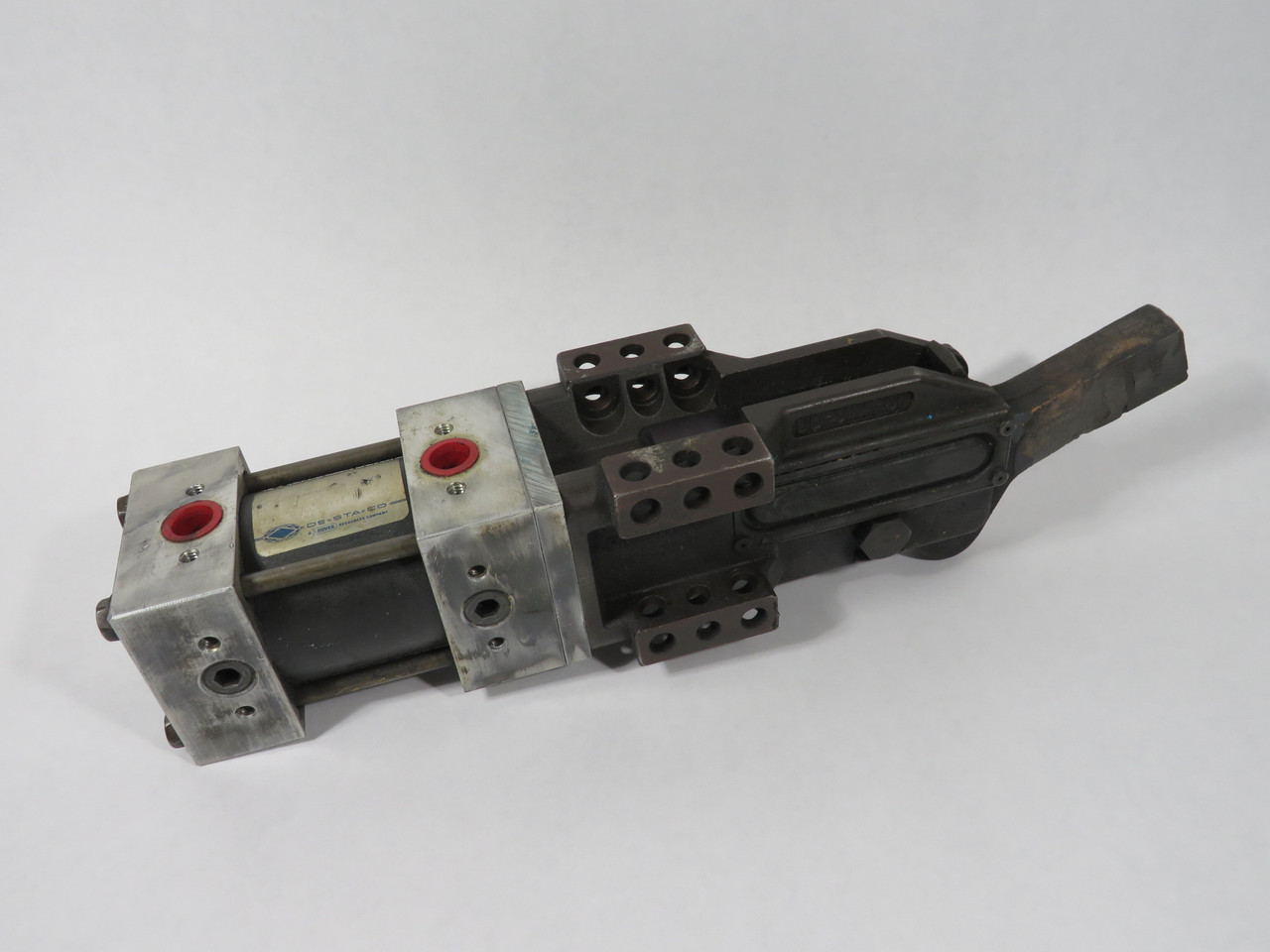 De-Sta-Co 897-5-22-R1LCK-C1LCK Pneumatic Power Clamp FADED LABEL USED