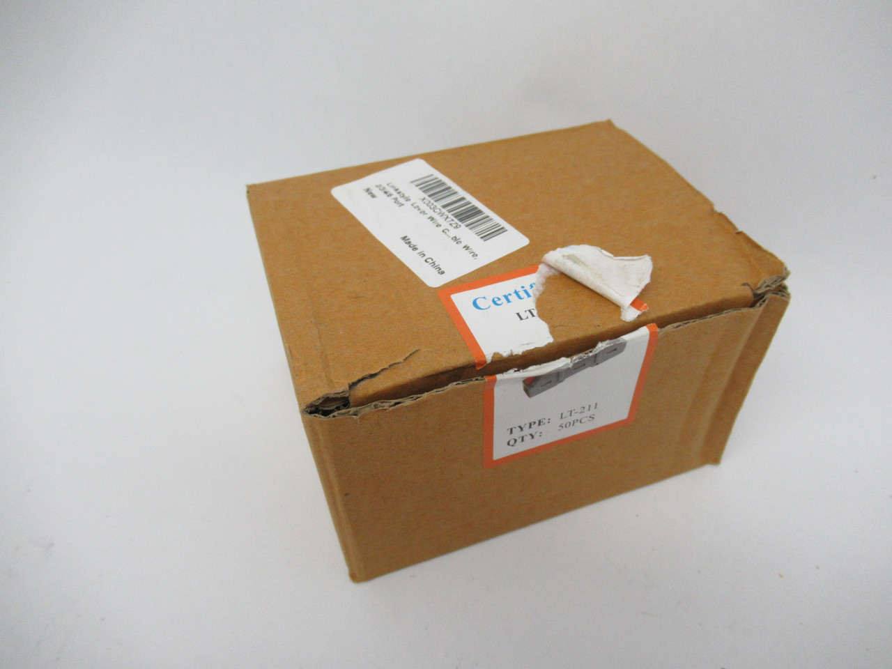 Generic LT-211 Gray Push-In Wire Terminal Block Connector AWG28-12 50-Pack NEW