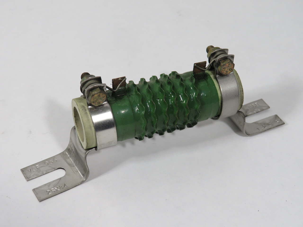 MCB VCF250841R2J Vitreous Wirewound Resistor 1.2 Ohms +/- 5% 90W USED