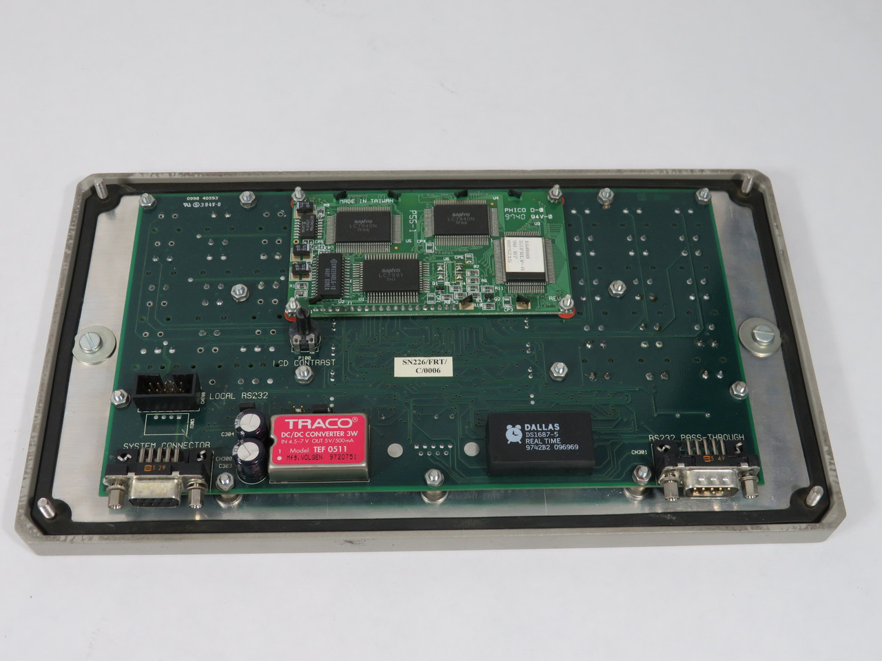 ABB SN226/FRT/C/0006 Power Quality Filter Operator Panel USED