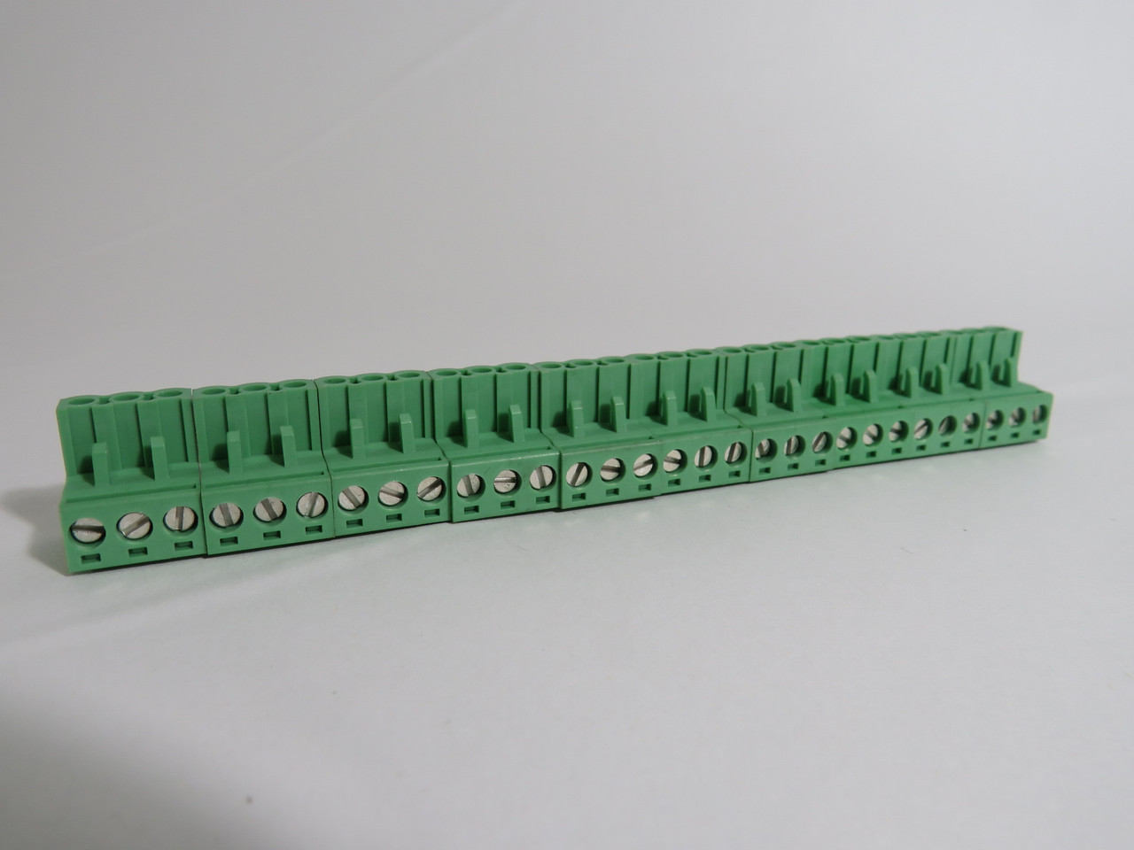Phoenix Contact MSTB2,5/3-ST PCB Connector Green 3 Connections Lot of 10 USED