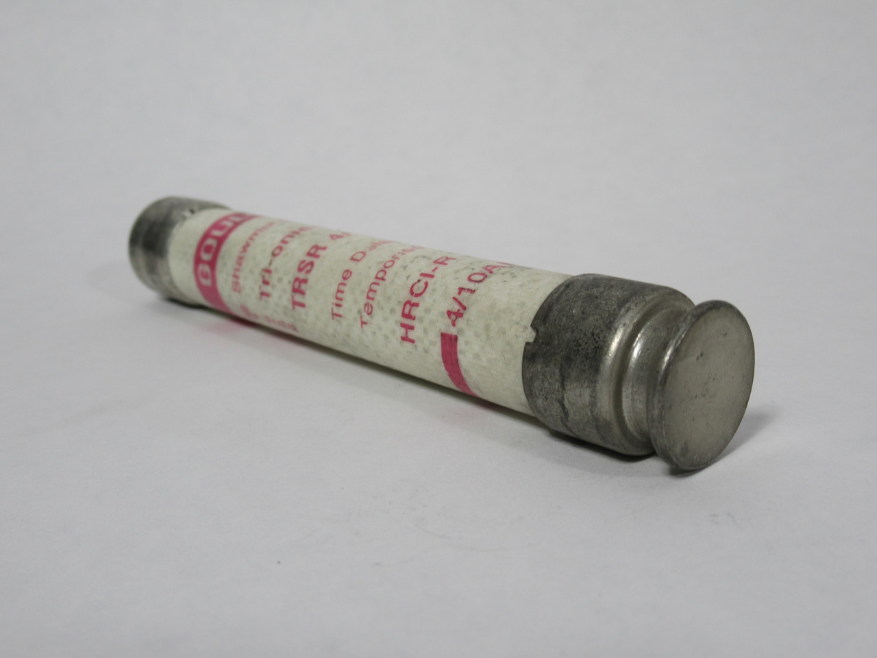 Gould Shawmut TRSR-4/10 Trionic Time Delay Fuse 4/10A 600V LOT OF 10 USED