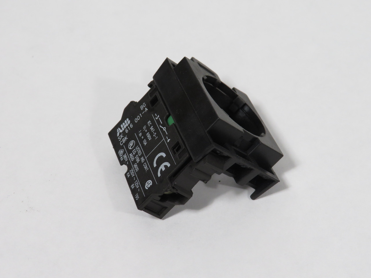 ABB KCBH-10 Contact Block and Holder Assembly 690V 10A 1NO USED