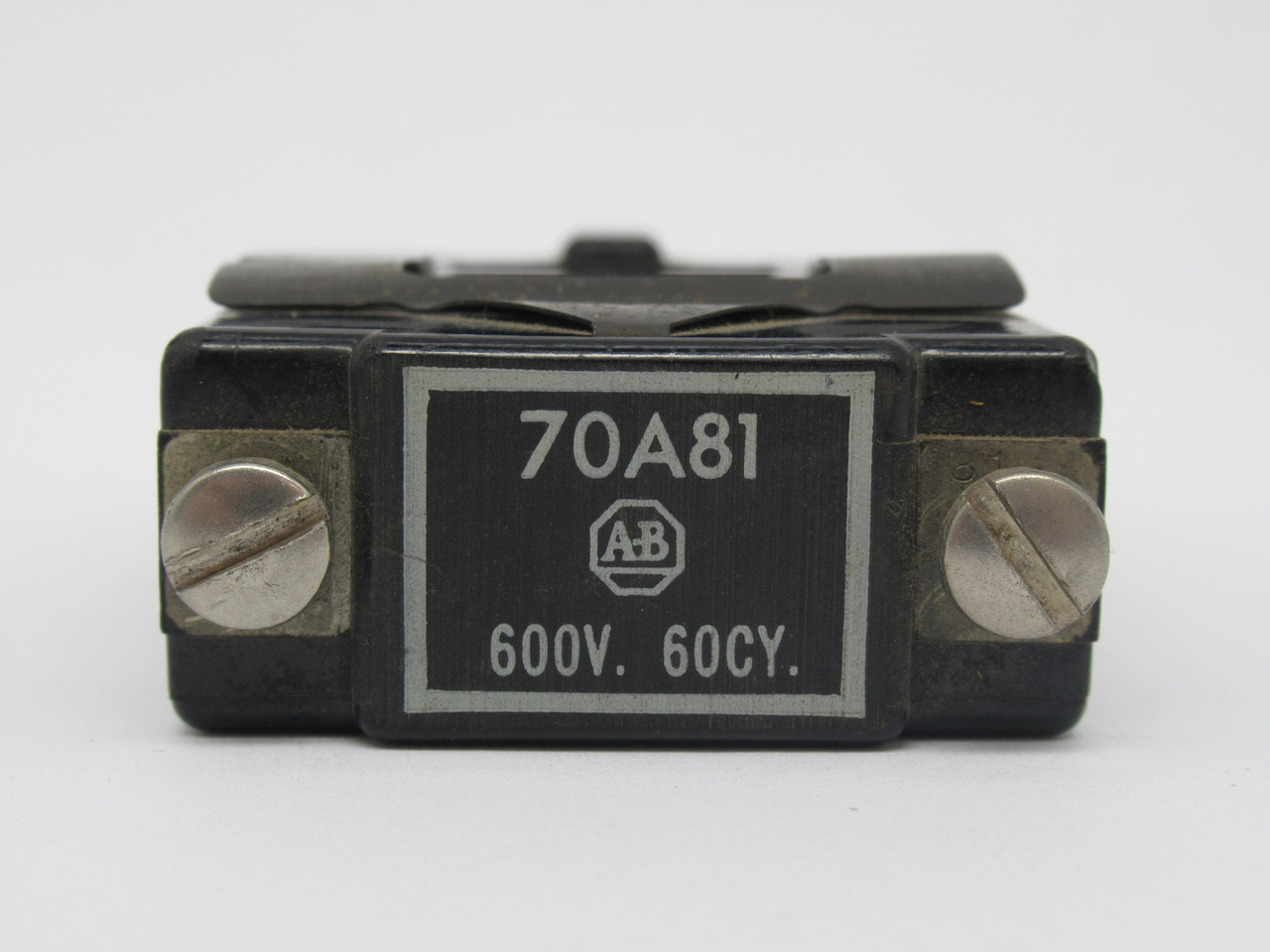 Allen-Bradley 70A81 Contactor/Starter Coil 600V@60Hz USED