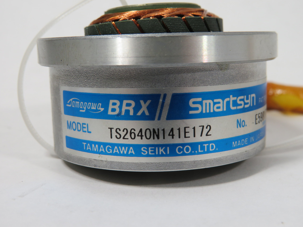 Tamagawa Seiki TS2640N141E172 Brushless Resolver 5Vrms 4KHz 6000RPM USED