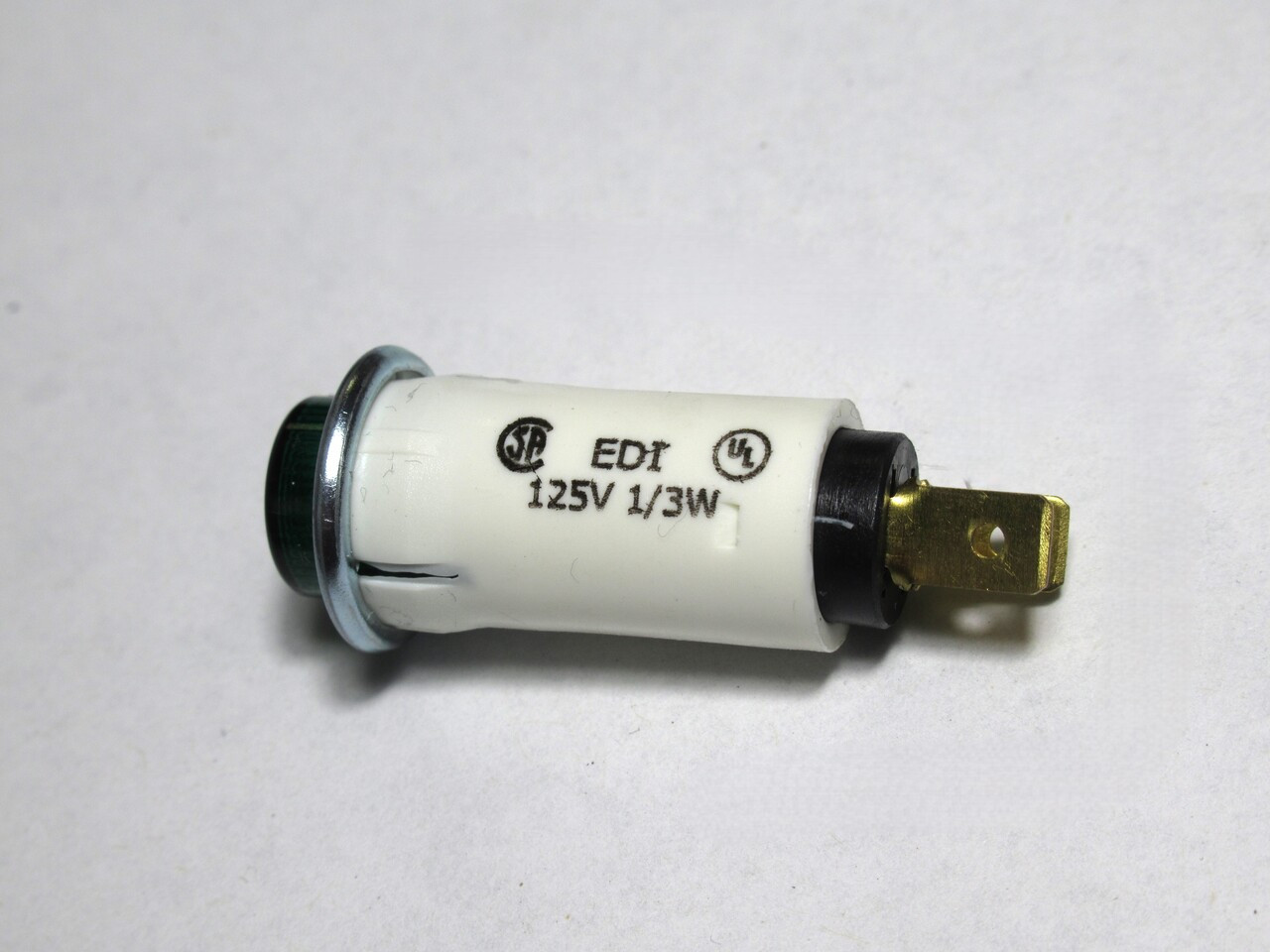 EDI 32R-2112-T3 Pilot Light Green 125V 1/3W USED