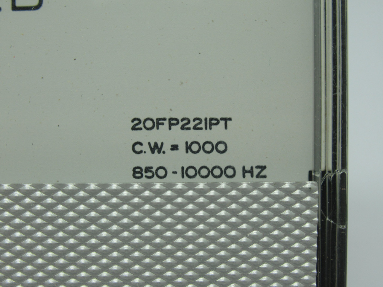 Triplett 20FP221PT Tocco Percent Rated Panel Meter 0-160kW 5A 220V BOX DMG NOP