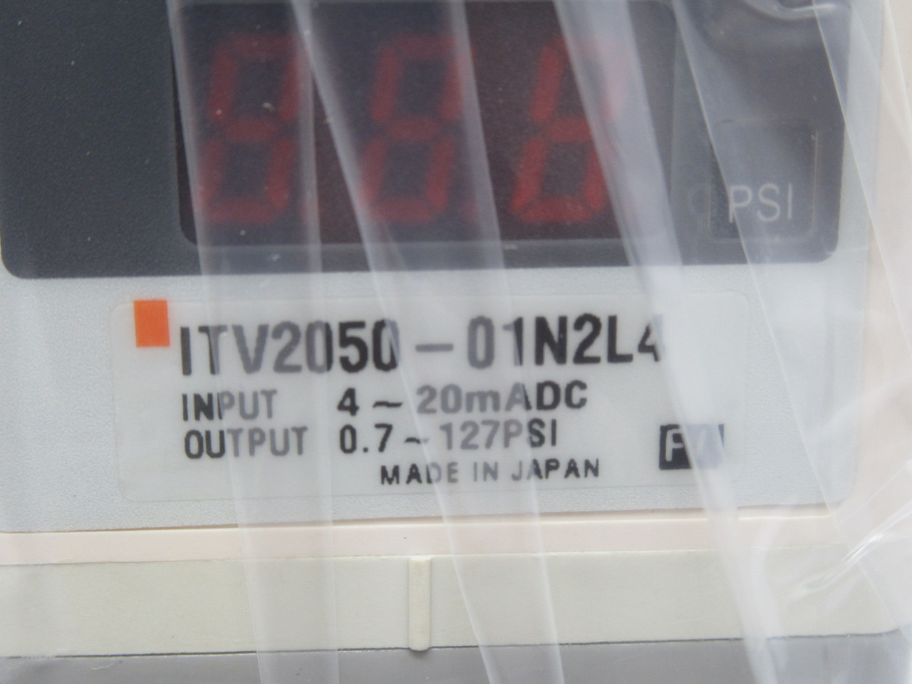 SMC ITV2050-01N2L4 Electro Pneumatic Regulator 0.7-127 psi 0.005-0.9MPa NEW