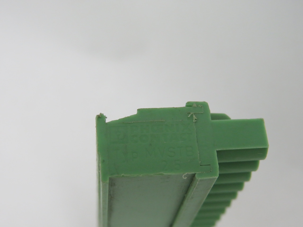 Phoenix Contact MVSTBR-2.5/20-ST-5.08 Green PCB Connector 10A 250V 20Pos USED