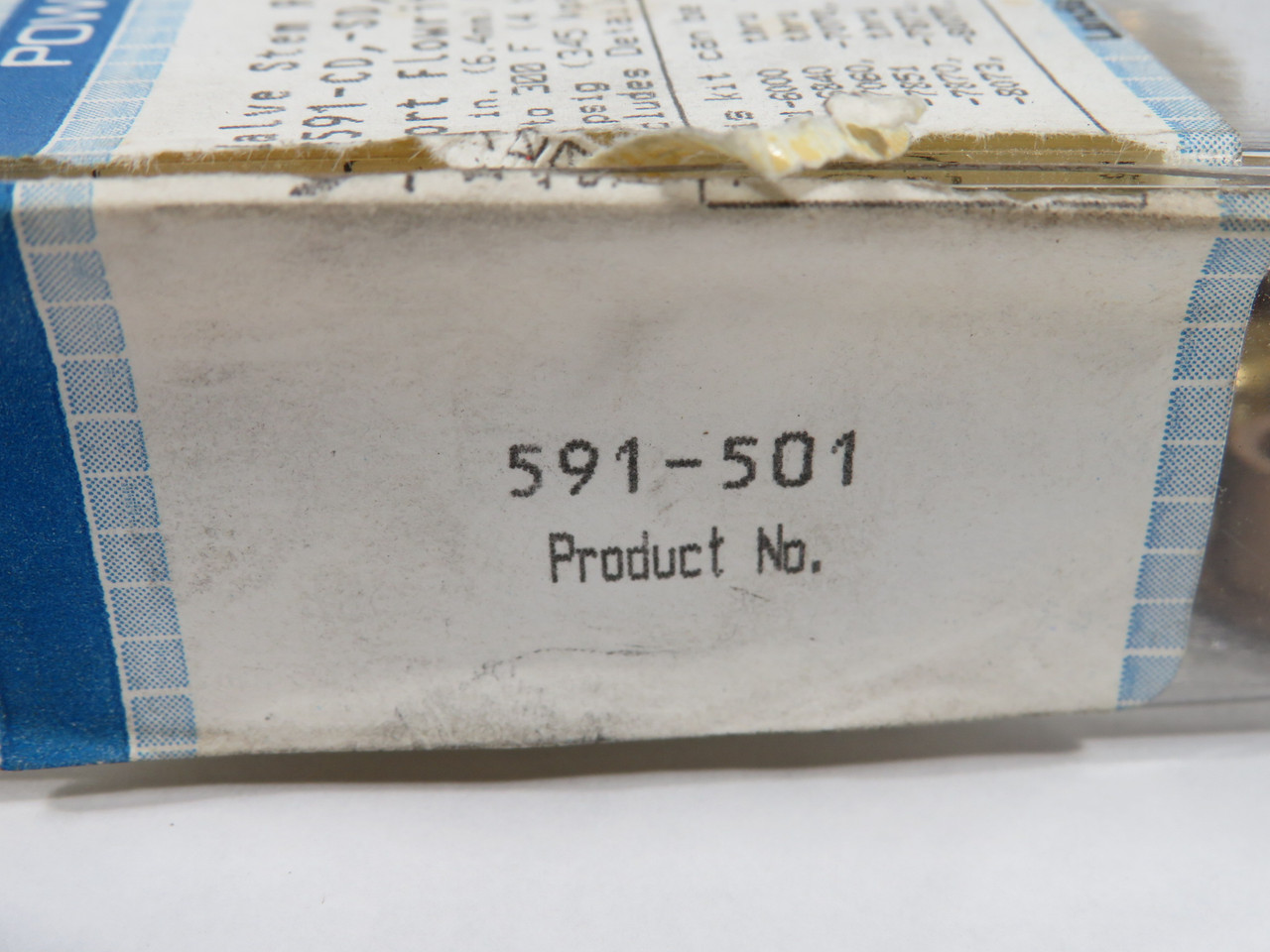 Powers 591-501 Valve Stem Repacking Kit MISSING PIECES NEW