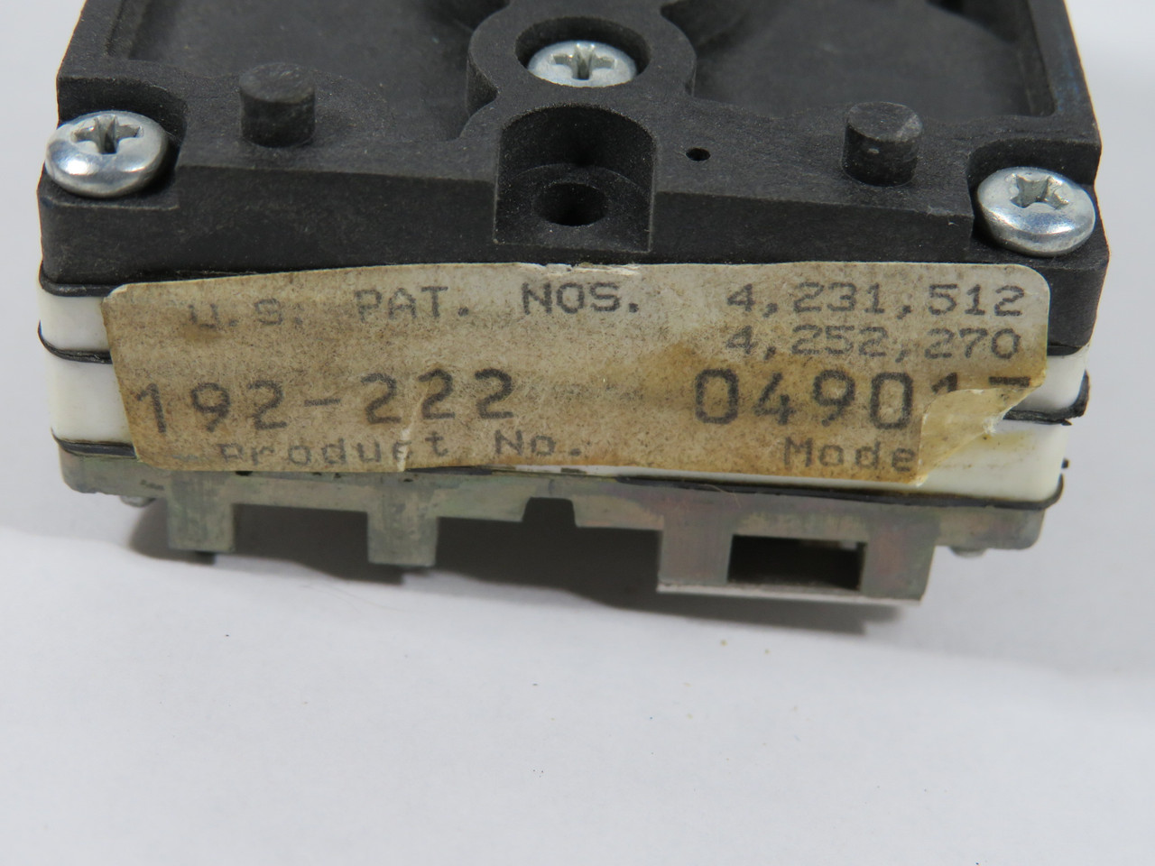 Powers 192-222 Pneumatic Thermostat 18-25 psi MISSING HARDWARE USED