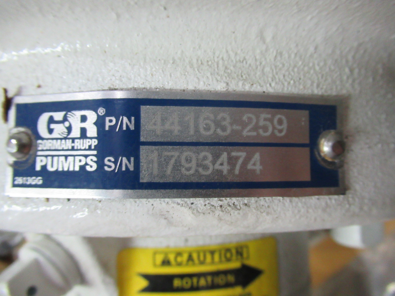 Gorman-Rupp 44163-259 Rotating Assembly 3" USED