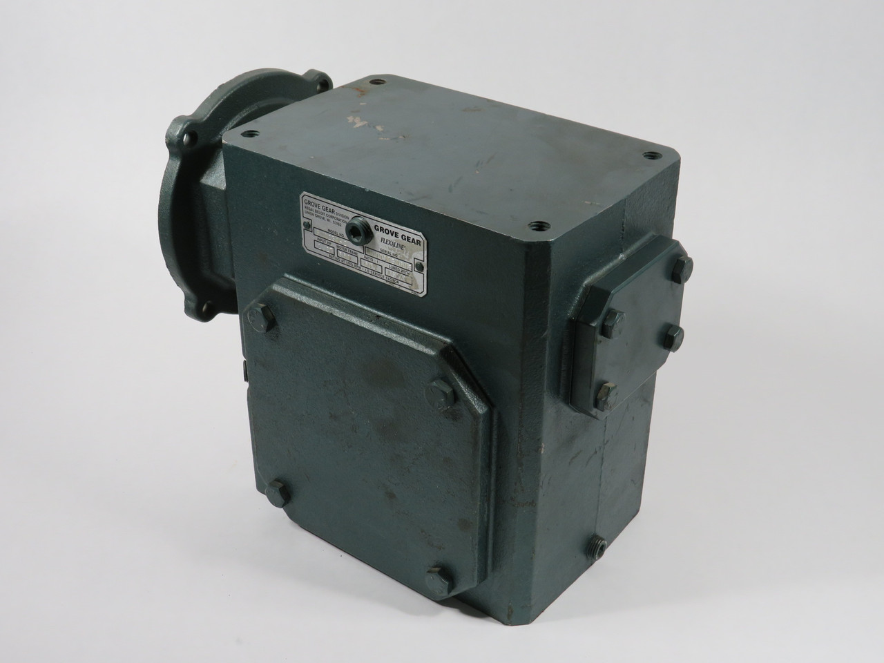 Grove Gear BMQ230-2 Right-Angle Gear Reducer 60:1 1.27HP@1750RPM USED
