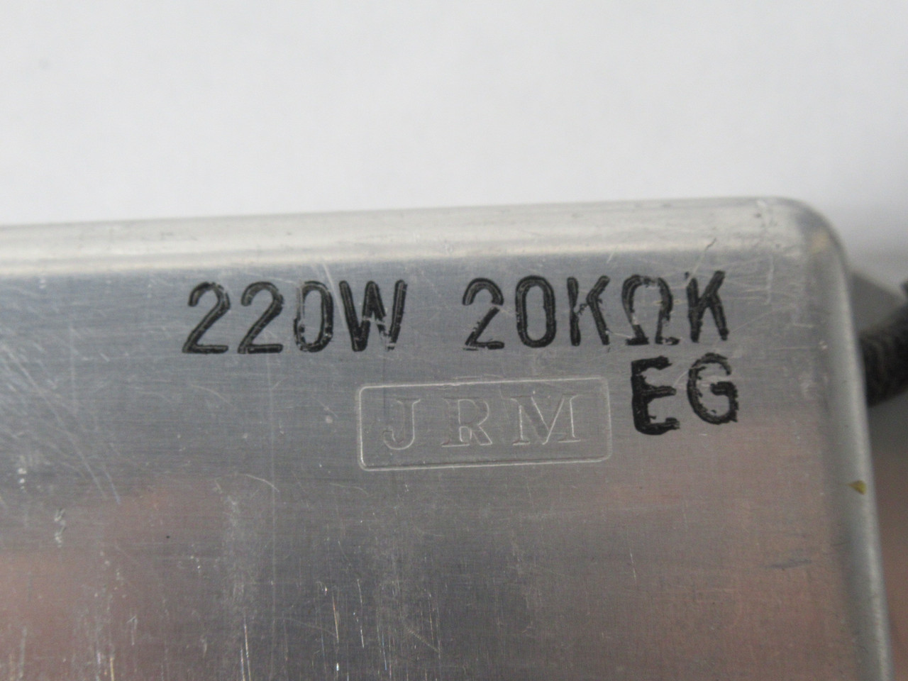 JRM SMR-220W20K High Power Metal Clad Fixed Resistor 20K Ohms 220W USED