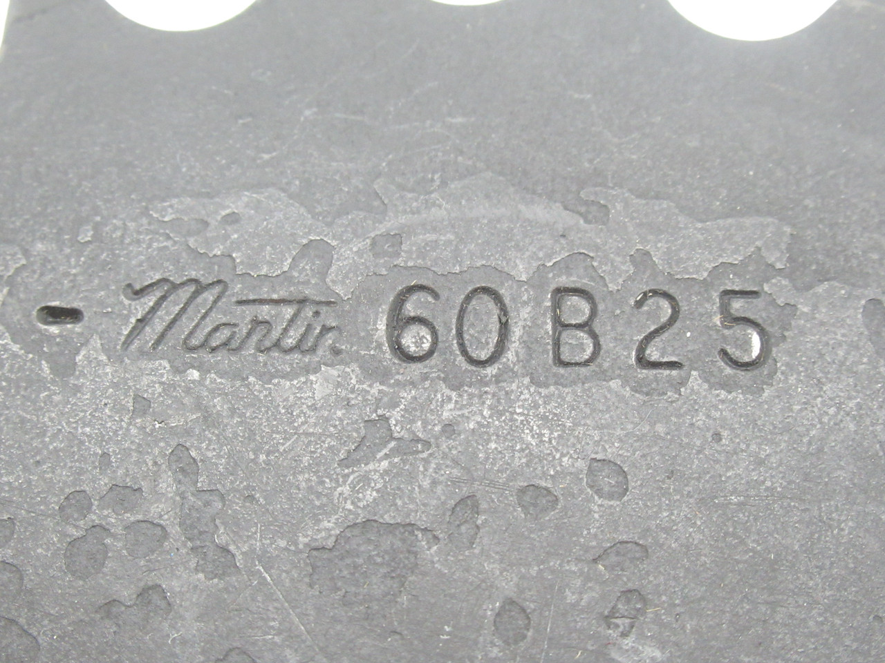 Martin 60B25 Roller Chain Sprocket 0.75-2.75" B 25T 60-Chain 0.75" Pitch USED