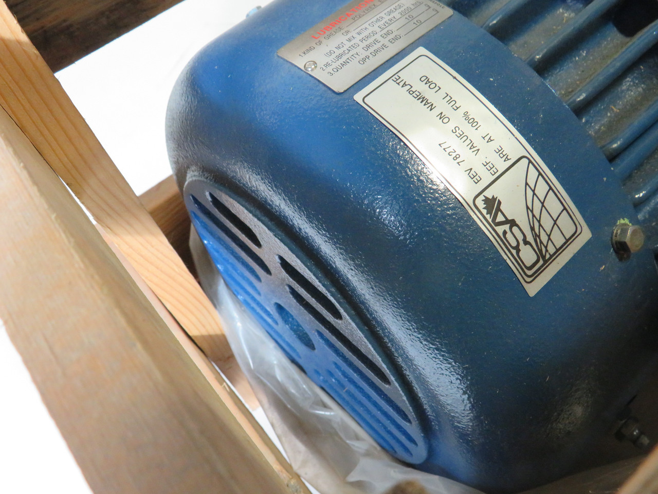 TECO Westinghouse 5HP 1745RPM 575V 184T TEFC 3Ph 4.90A 60Hz NOP
