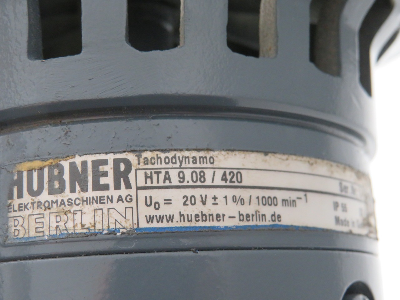 Sew-Eurodrive AC Gearmotor 199.80:1 0.5HP C/W Hubner Tachometer SHELF WEAR NOP