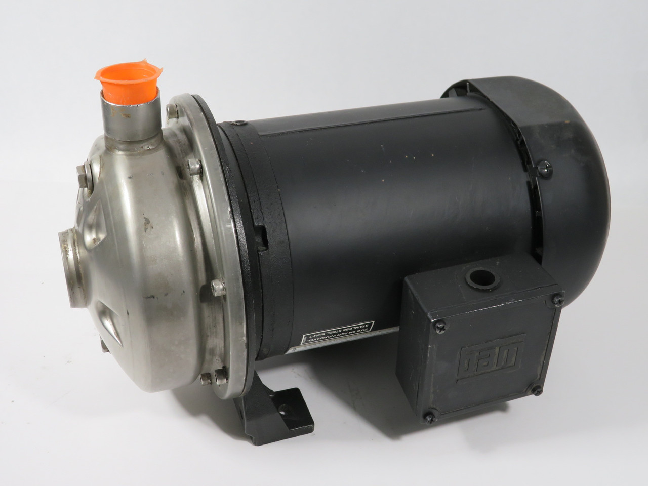 Generic Pump C/W Weg 1.5HP 3480RPM 115/208-230 D56J TEFC 1Ph USED