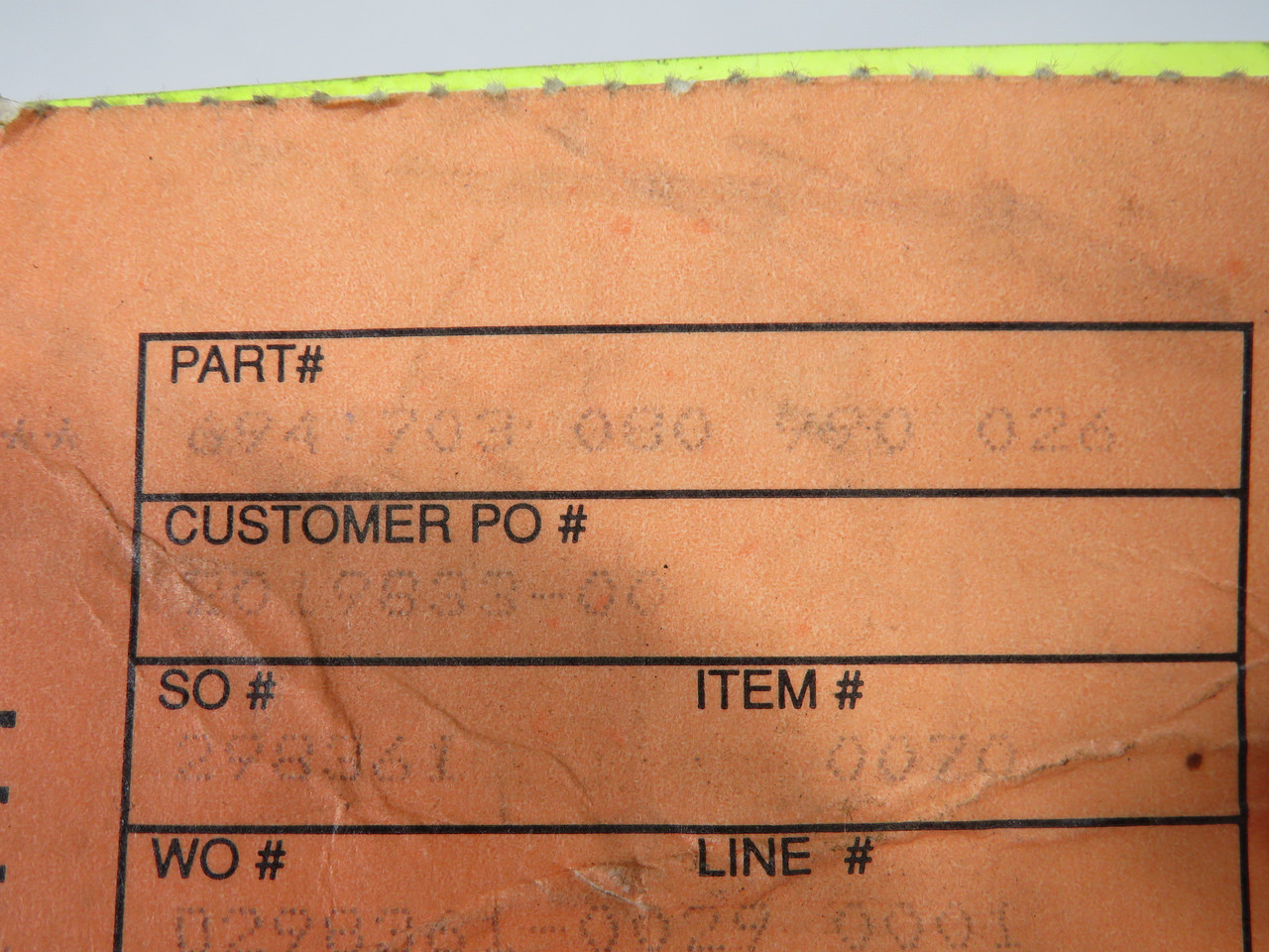 Keystone 694-703-080-990-026 Wafer-Style Butterfly Valve DN200 8" SHELF WEAR NOP