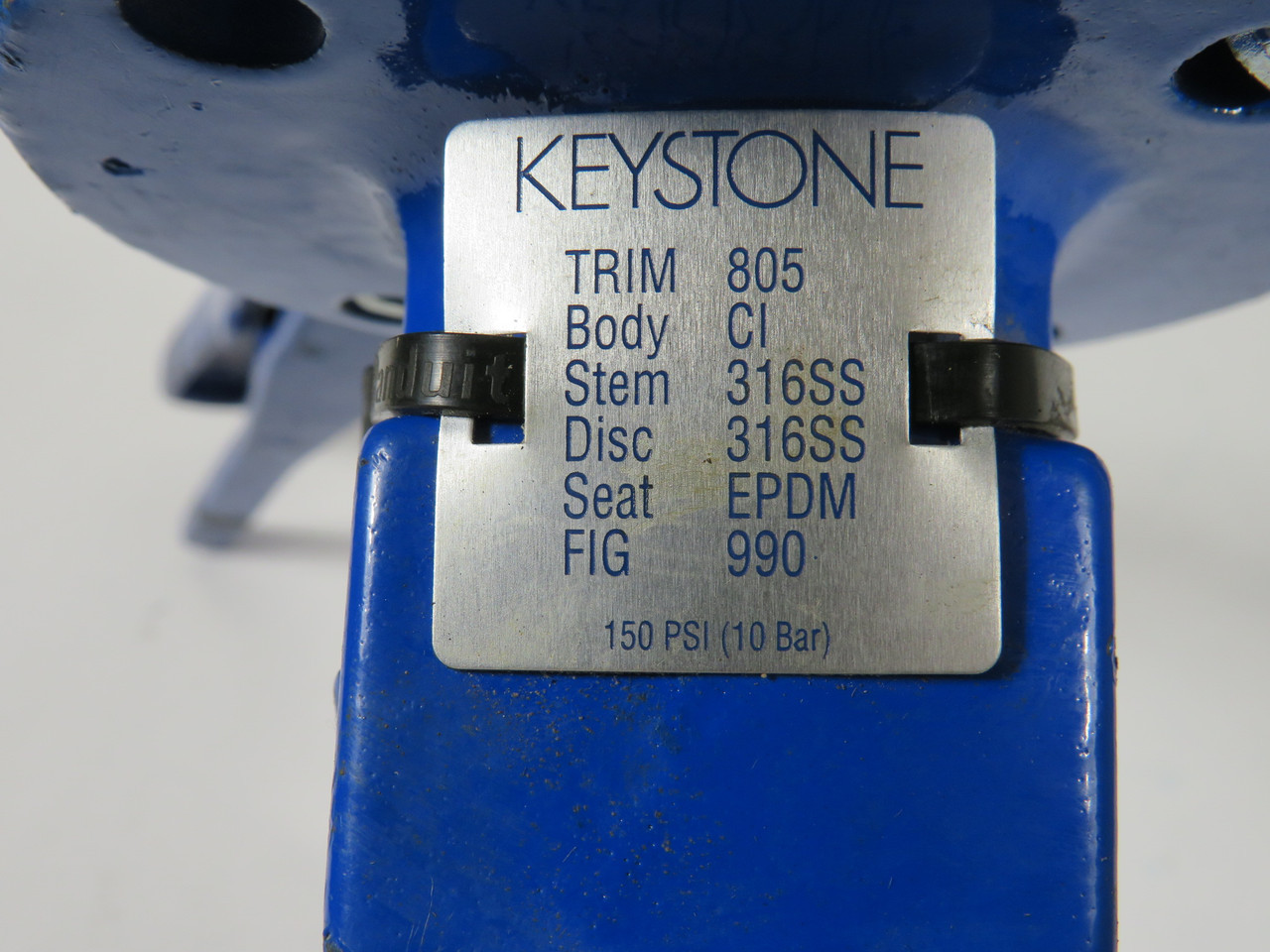Keystone 990-0100W0A10010-I0S00S0E000K Butterfly Valve DN100 4" SHELF WEAR NOP