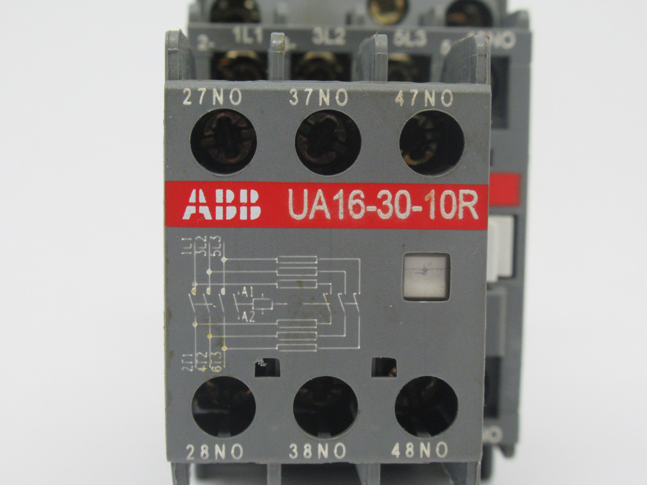 ABB UA16-30-10R Contactor 110/110-120V 50/60Hz 3NO USED