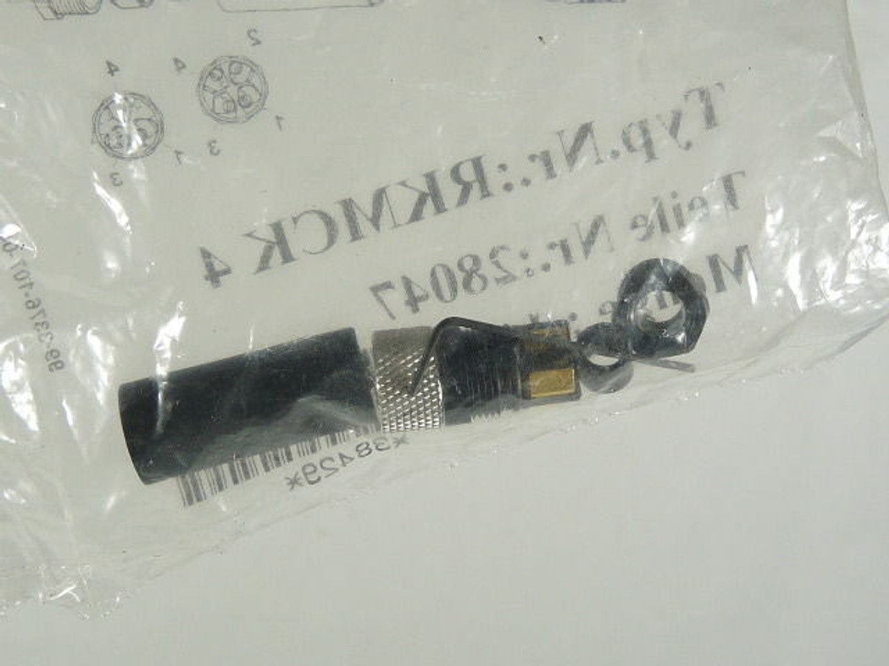 Lumberg RKMCK4 28047 Field Attachable 4-Pole Female Connector NWB