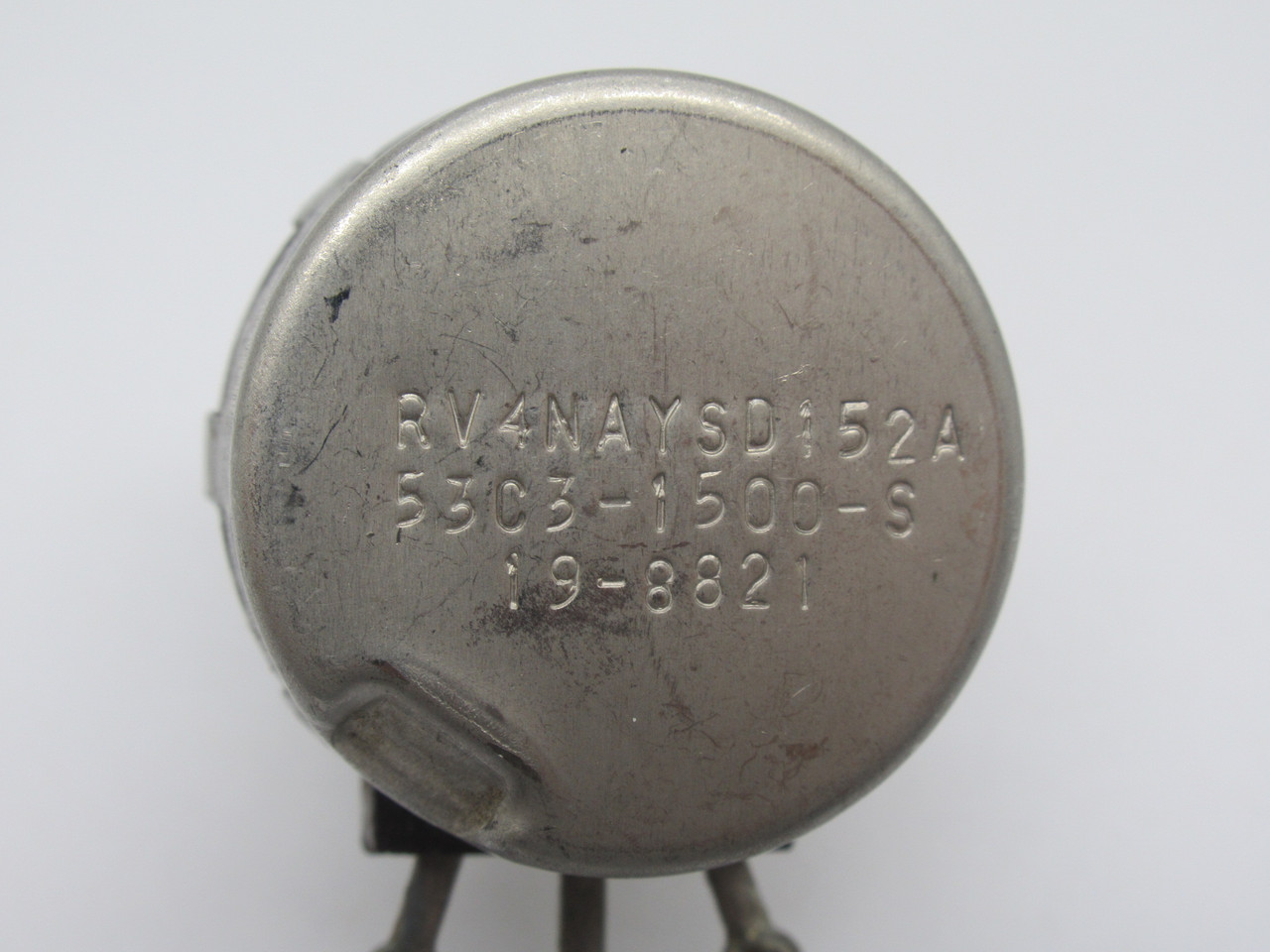 Clarostat RV4NAYSD152A Potentiometer 53C3-1500-S 1.5k Ohms USED