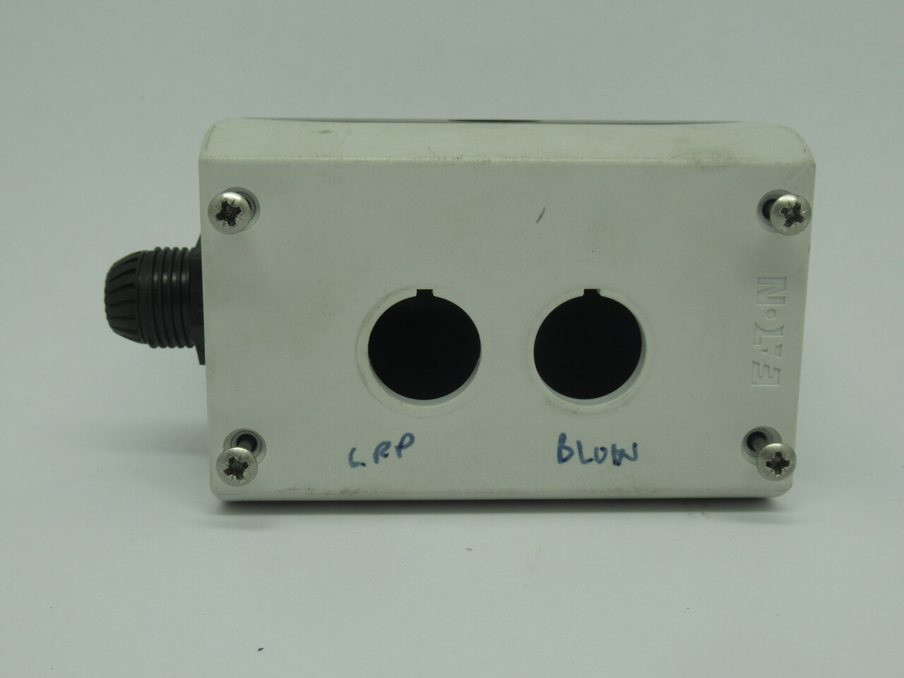 Eaton M22-I2 Surface Mounting Push Button Enclosure 2-Slot USED