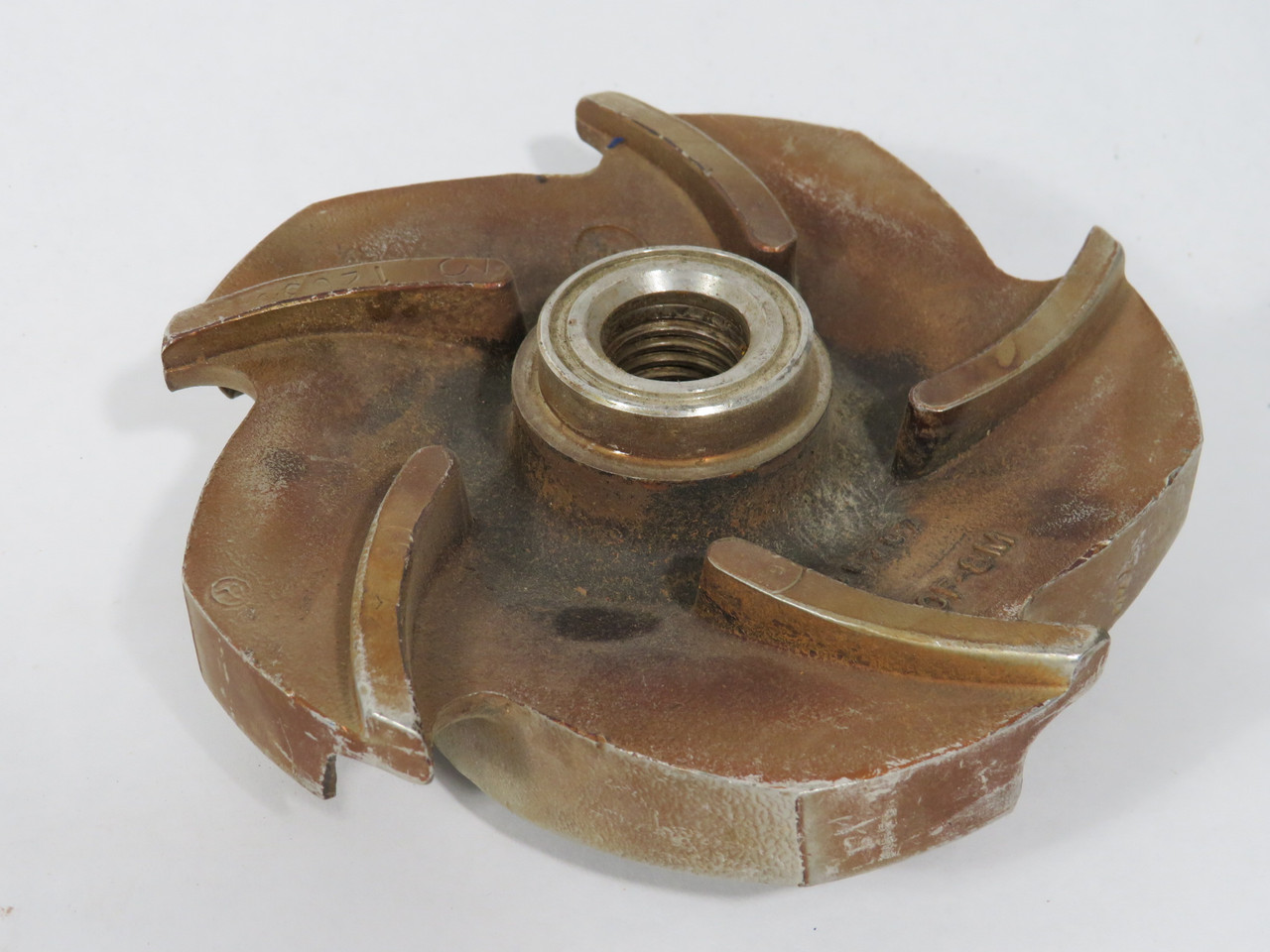 Goulds Pumps 076792-1203 5-Vane Impeller for 3196 Pump 1.5x3-6 316SS USED