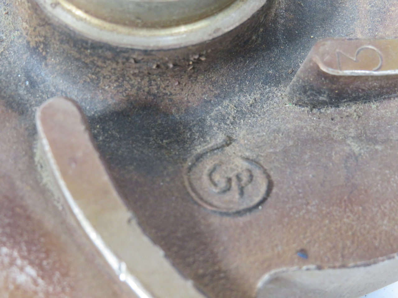 Goulds Pumps 076792-1203 5-Vane Impeller for 3196 Pump 1.5x3-6 316SS USED