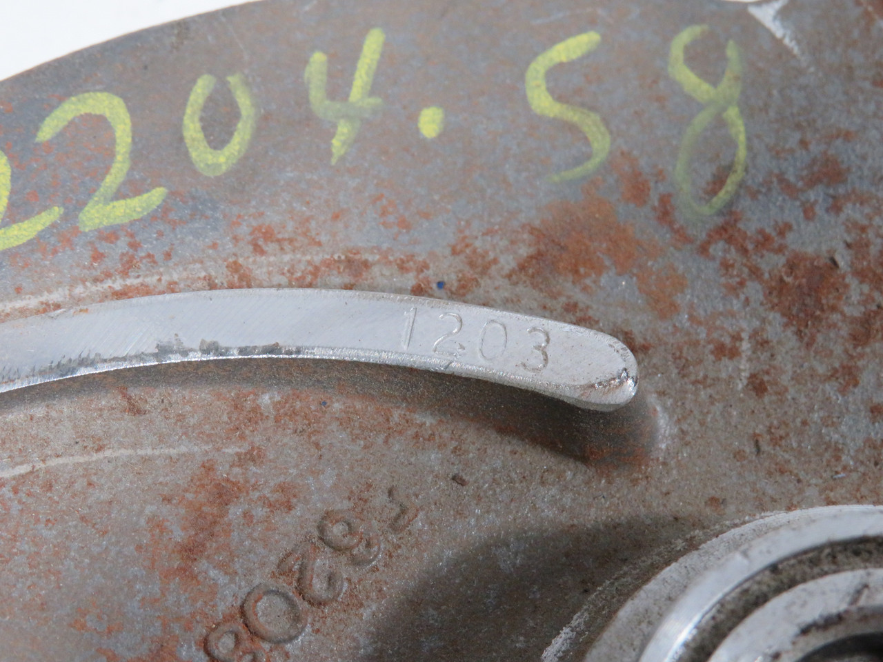 Goulds Pumps 076793-1203 5-Vane Impeller for 3196 Pump 1x1.5-8 316SS USED