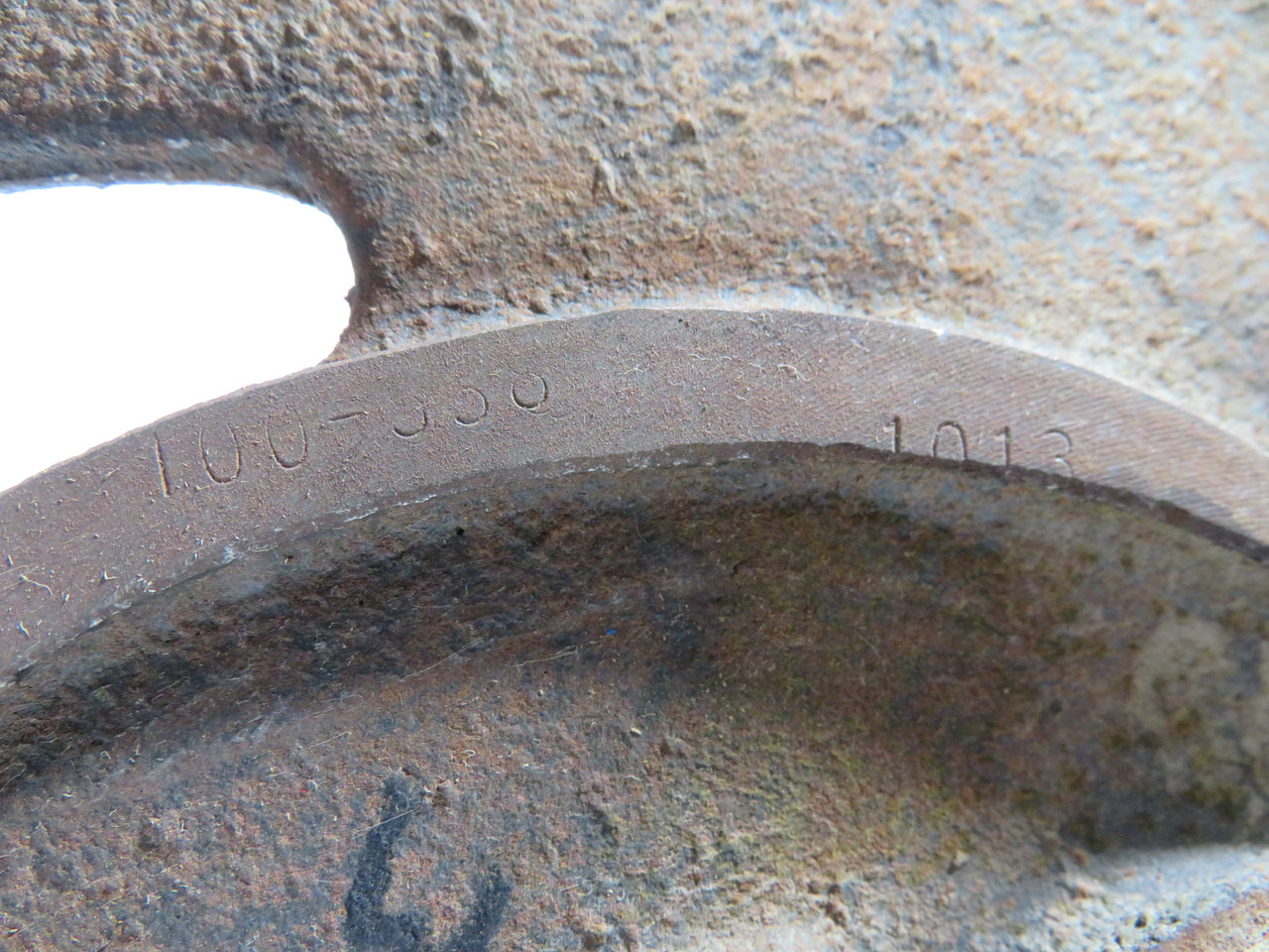 Goulds Pumps 0100-538-1013 5-Vane Impeller for 3196 Pump 1.5x3-13 USED