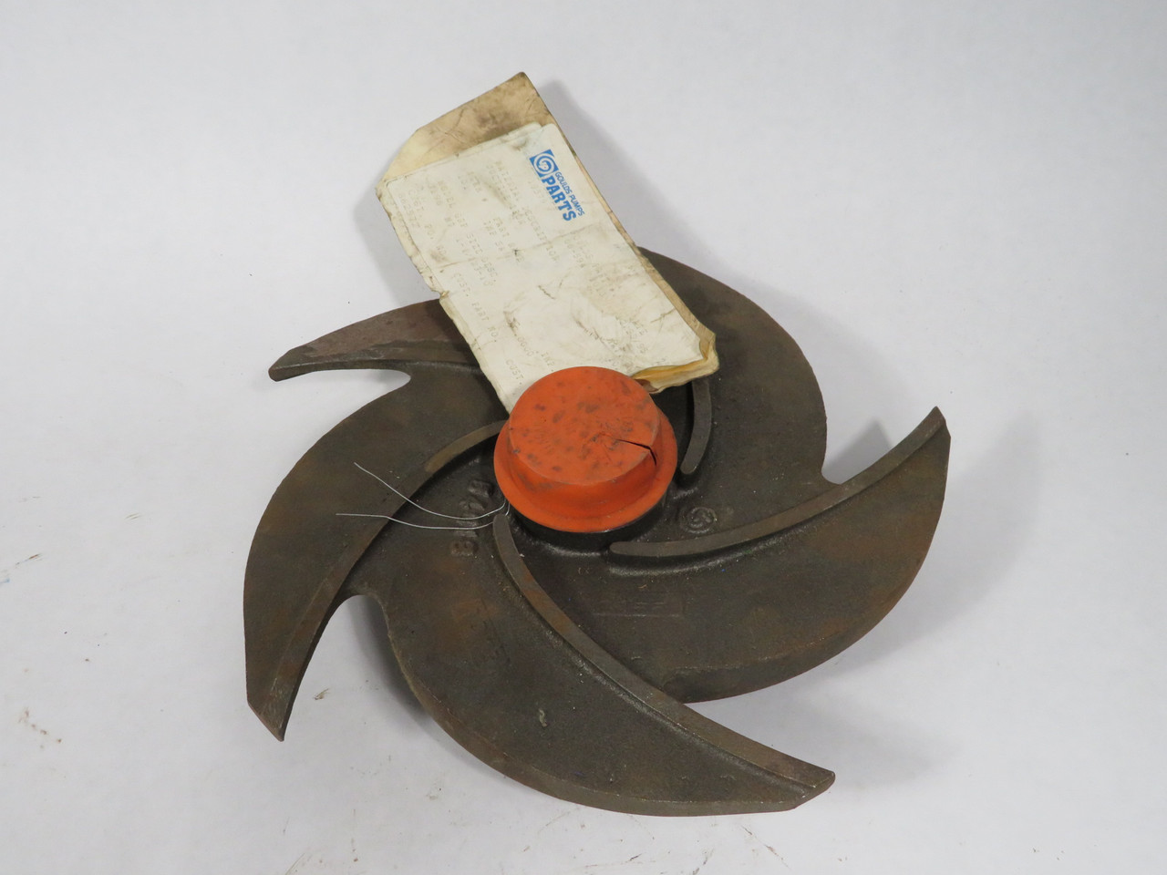 Goulds Pumps 0100-594-1013 5-Vane Impeller for 3196MT 1-1/2x3-10 SHELF WEAR NOP