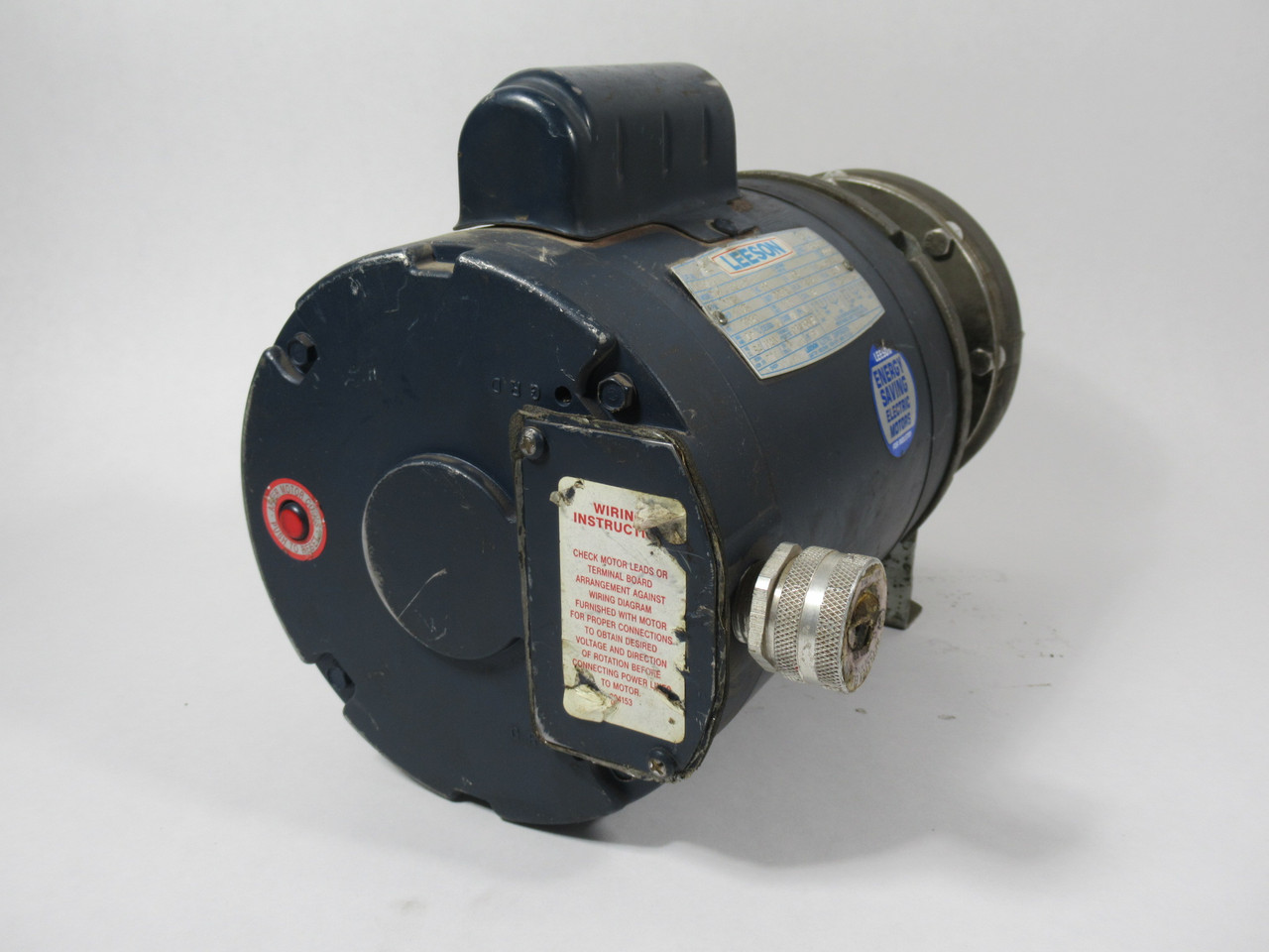 Generic 80123 Centrifugal Pump C/W Leeson 1/3HP 1725RPM 115/208-230V C56C USED