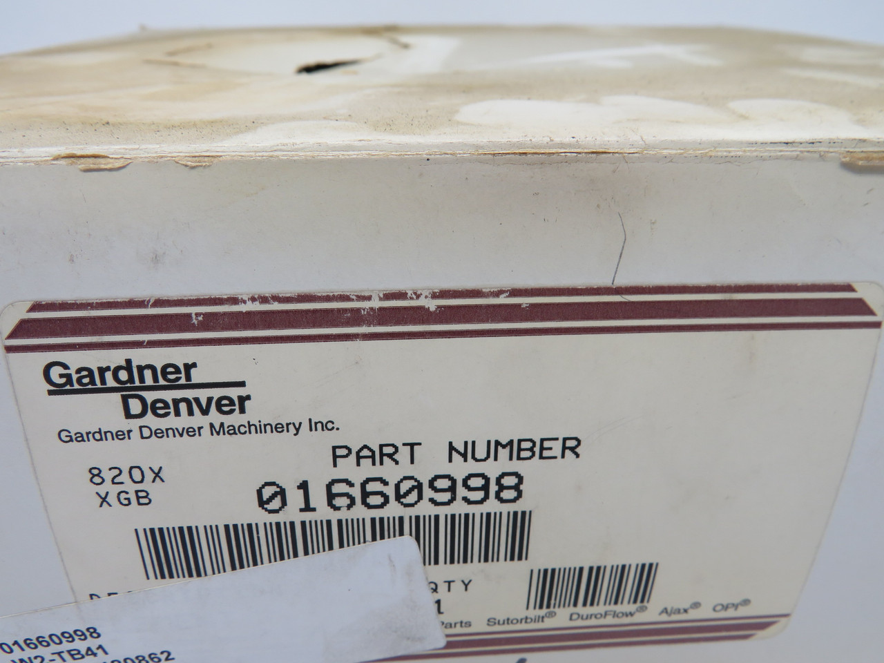 Gardner Denver 01660998 Filter Element Damaged Box NEW