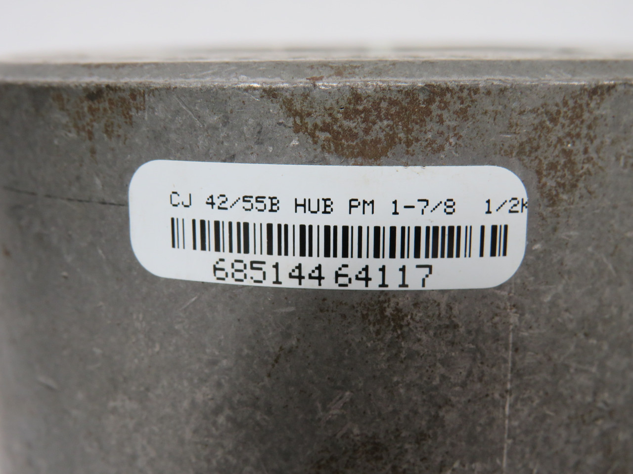 Lovejoy CJ42/55BX1-7/8 Jaw Coupling Hub 1-7/8" ID 1/2x1/4" Keyway USED