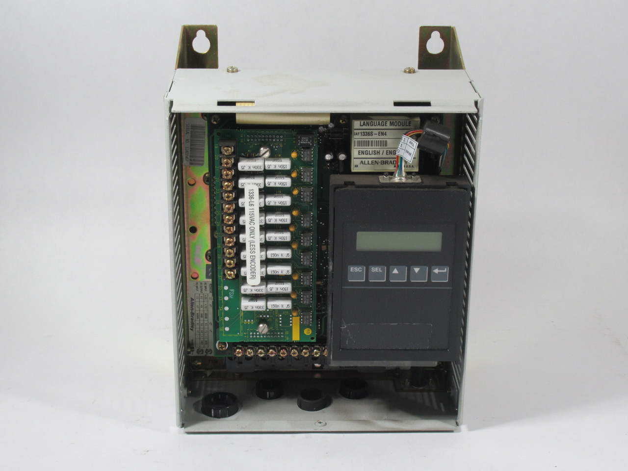 Allen-Bradley 1336S-BRF30-AA-EN4-HAP-L6 Adj. Frequency AC Drive Ser. D 3HP USED