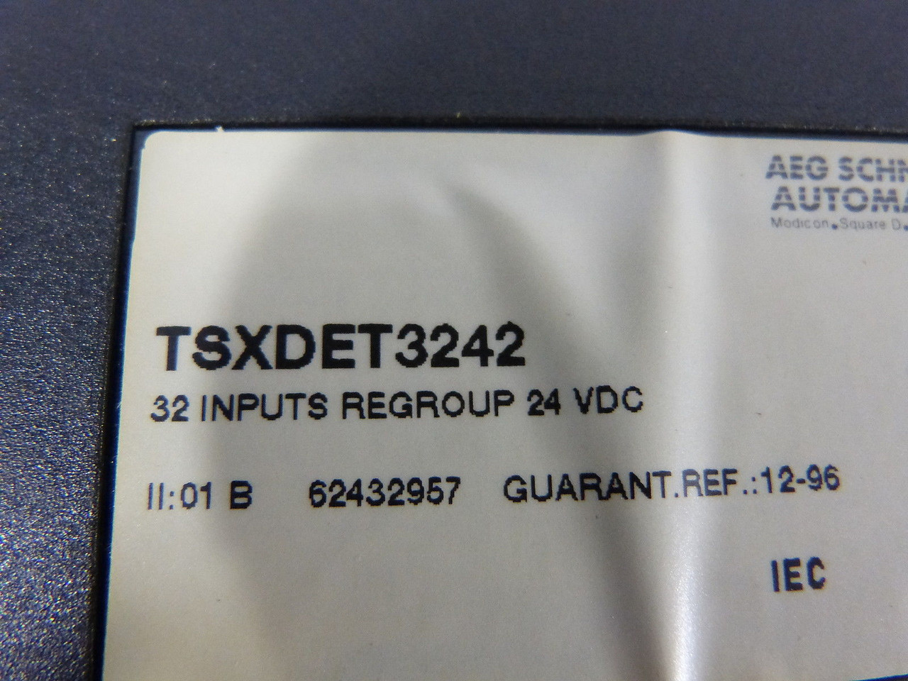 Schneider TSXDET3242 Input Module 32 Input 24VDC USED