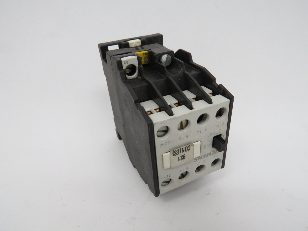 Siemens 3TF4101-0AK6 Contactor 120V 60Hz 110V 50Hz 3P 1NC 20A USED