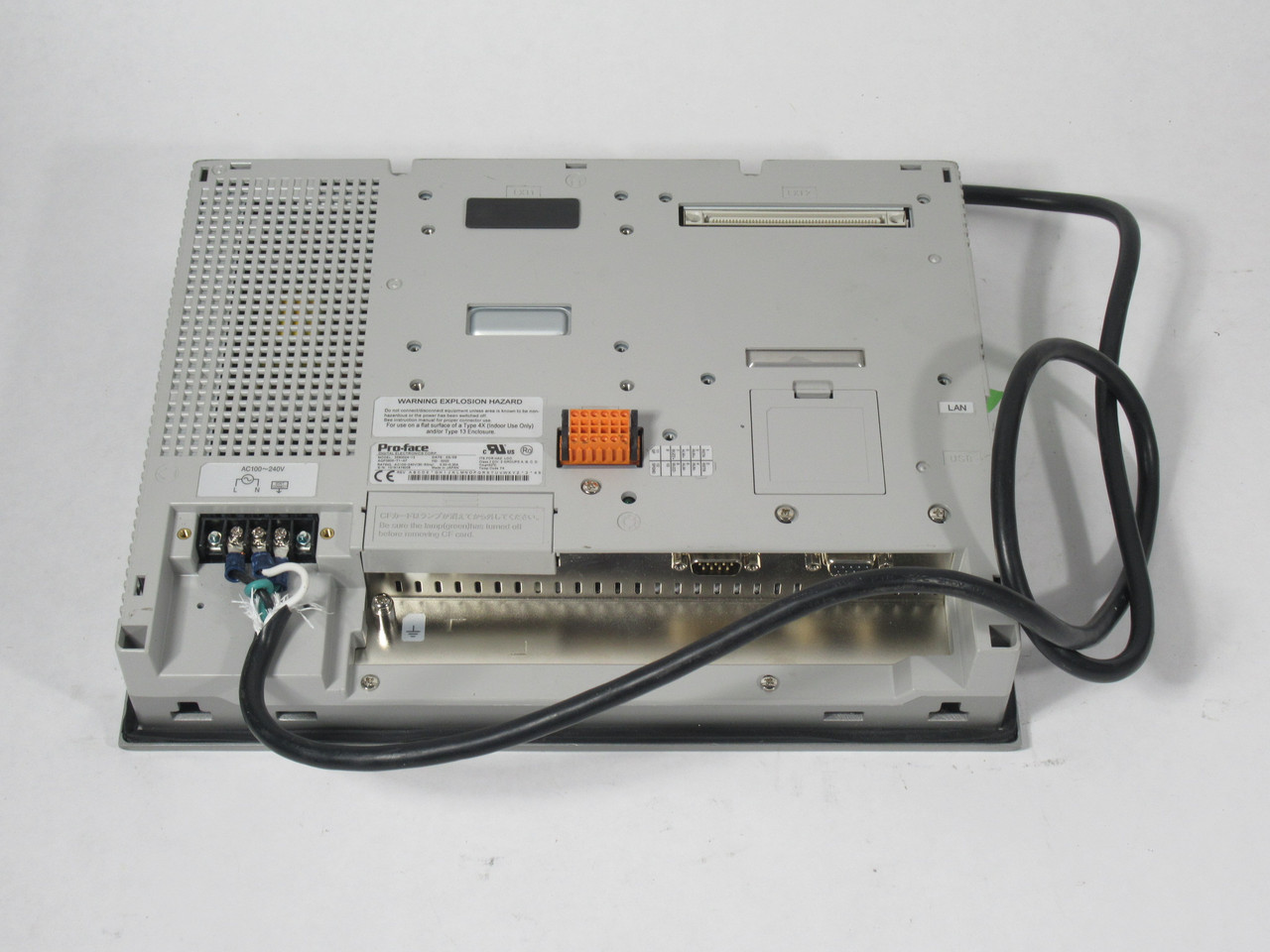 Pro-Face AGP3600-T1-AF Touch Screen Operator Panel 12" 100-240VAC 50/60Hz USED