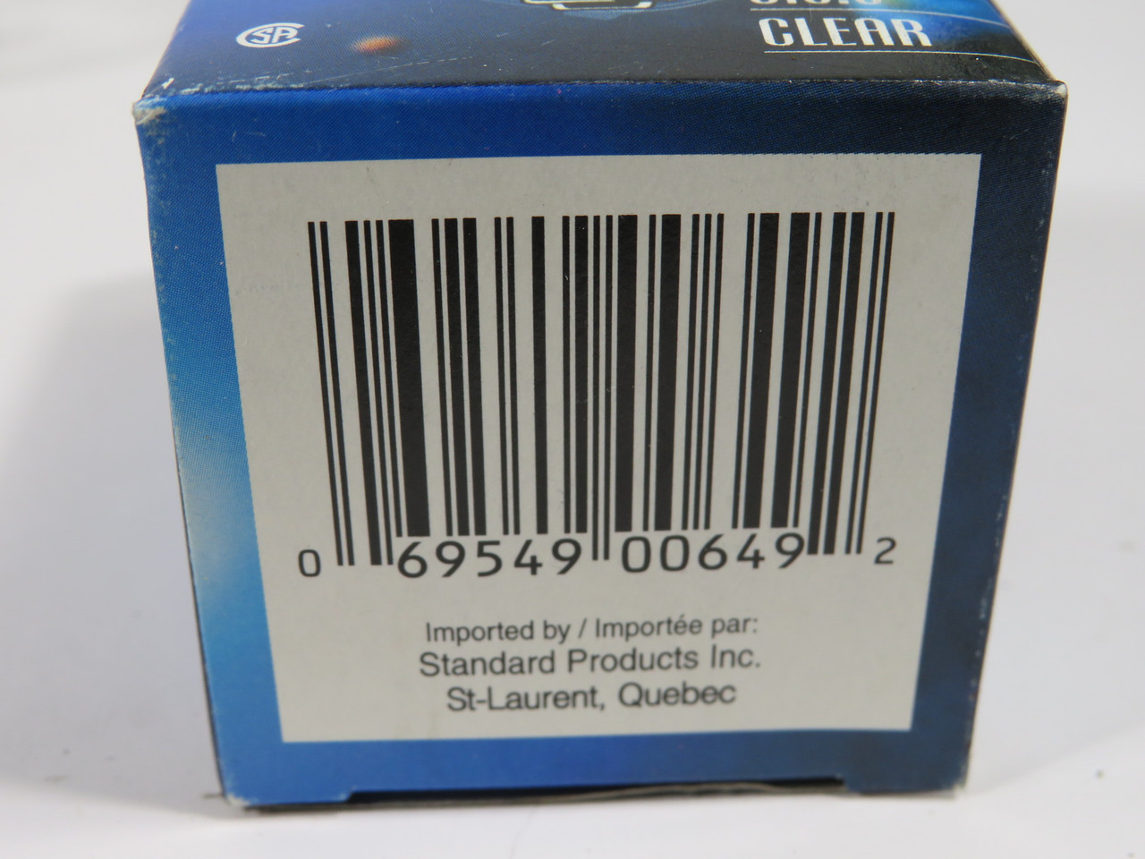 Stanpro 50649 Incandescent Bulb 2019E G16.5 130V 25W Clear Lot of 4 NEW