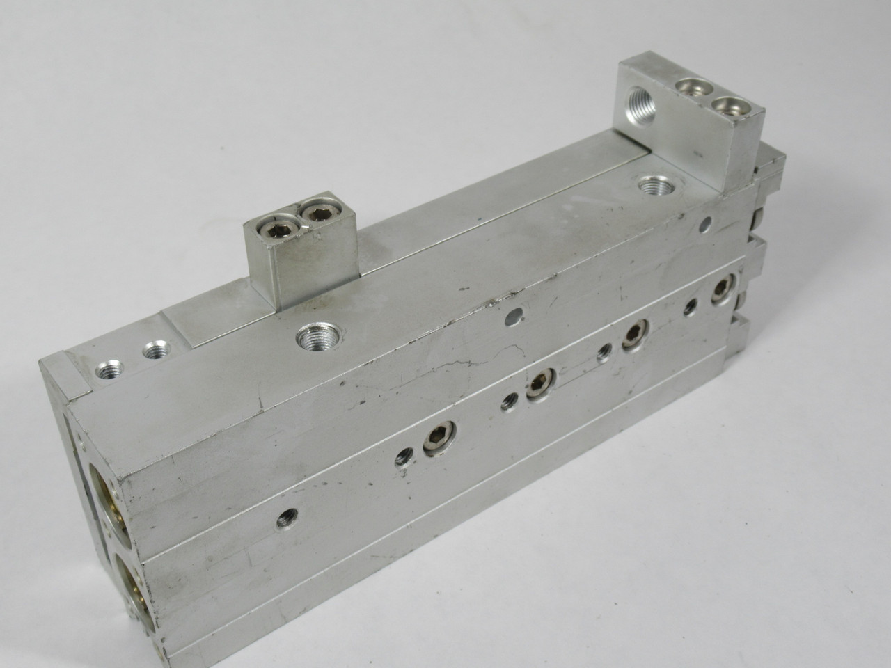 SMC MXS20-100AS Guided Cylinder 20mm Bore 100mm Stroke USED