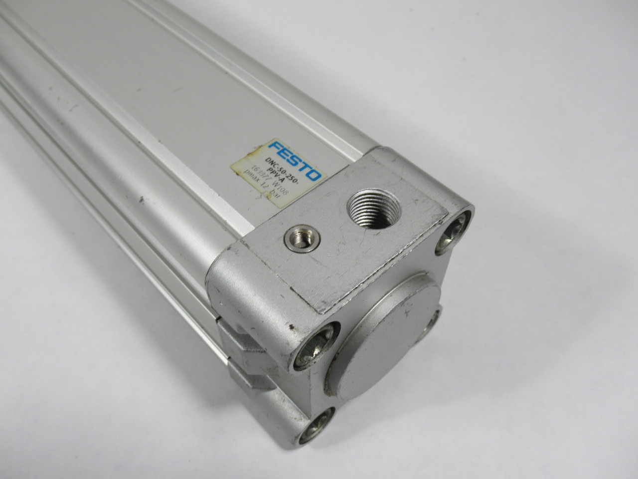 Festo 163377 DNC-50-250-PPV-A Pneumatic Cylinder 50mm Bore 250mm Stroke USED