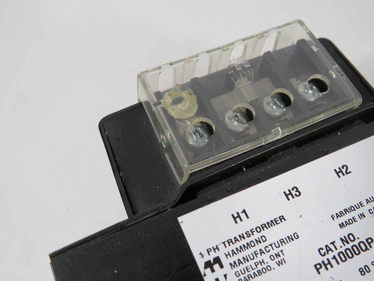 Hammond PH1000QP Control Transformer 1000VA 60Hz Pri:240/480V Sec:120/240V USED