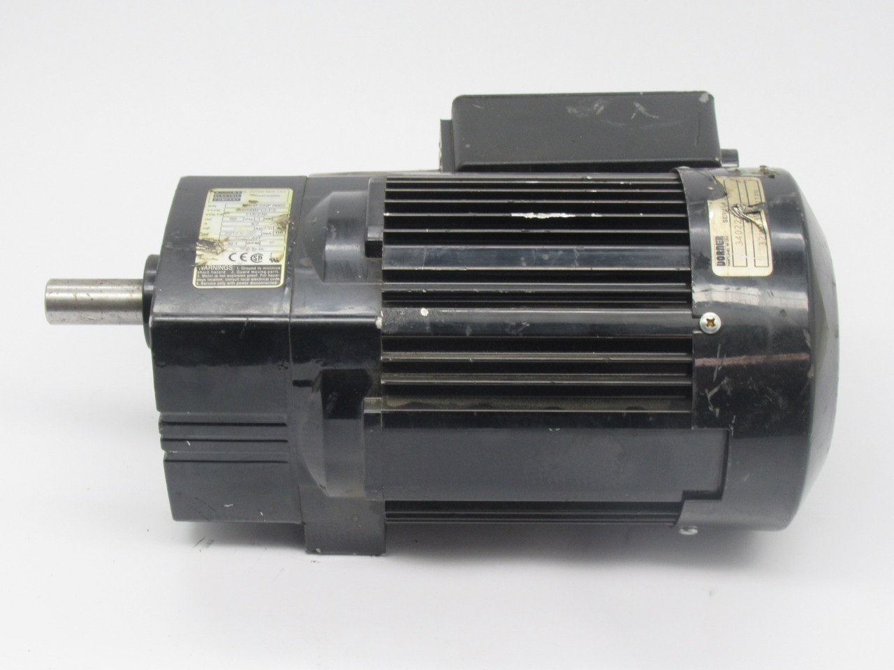 Bodine Electric 48R6BFCI-F3 30:1 250Lb-In 1/3HP 57RPM 115/230V 1Ph 4/2A USED