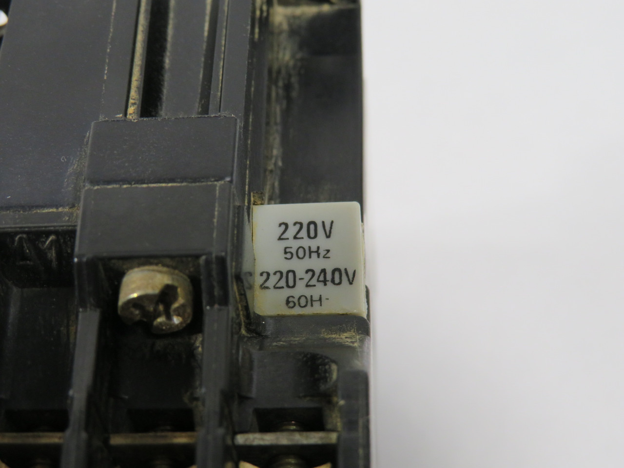 Telemecanique LC1-D099A65 Contactor 220V@50Hz 220-240V@60Hz 25A 3P 1NC USED