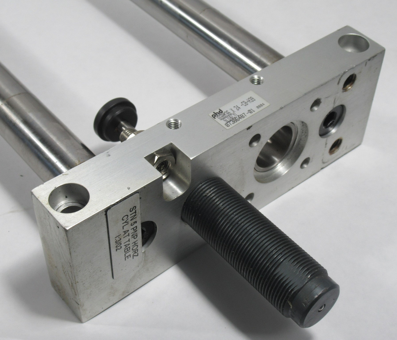 PHD SGBM36X24-CB-H39 Pneumatic Slide Cylinder 40mm Rodless Cylinder USED