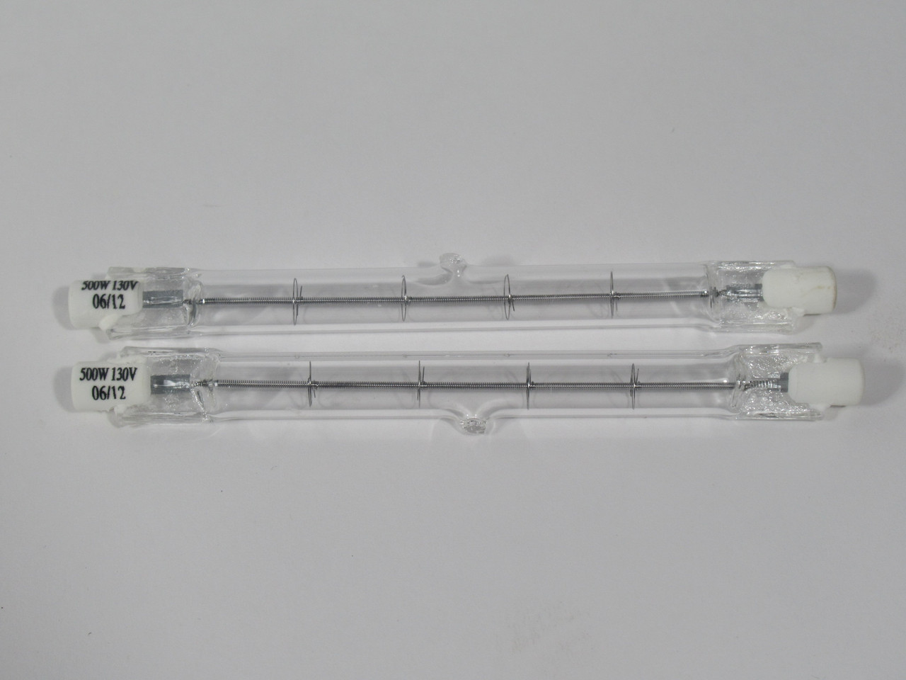 Extra Value Q500T3/CL/4/130V Halogen Bulb 500W 130V 118mm Lot of 2 NEW