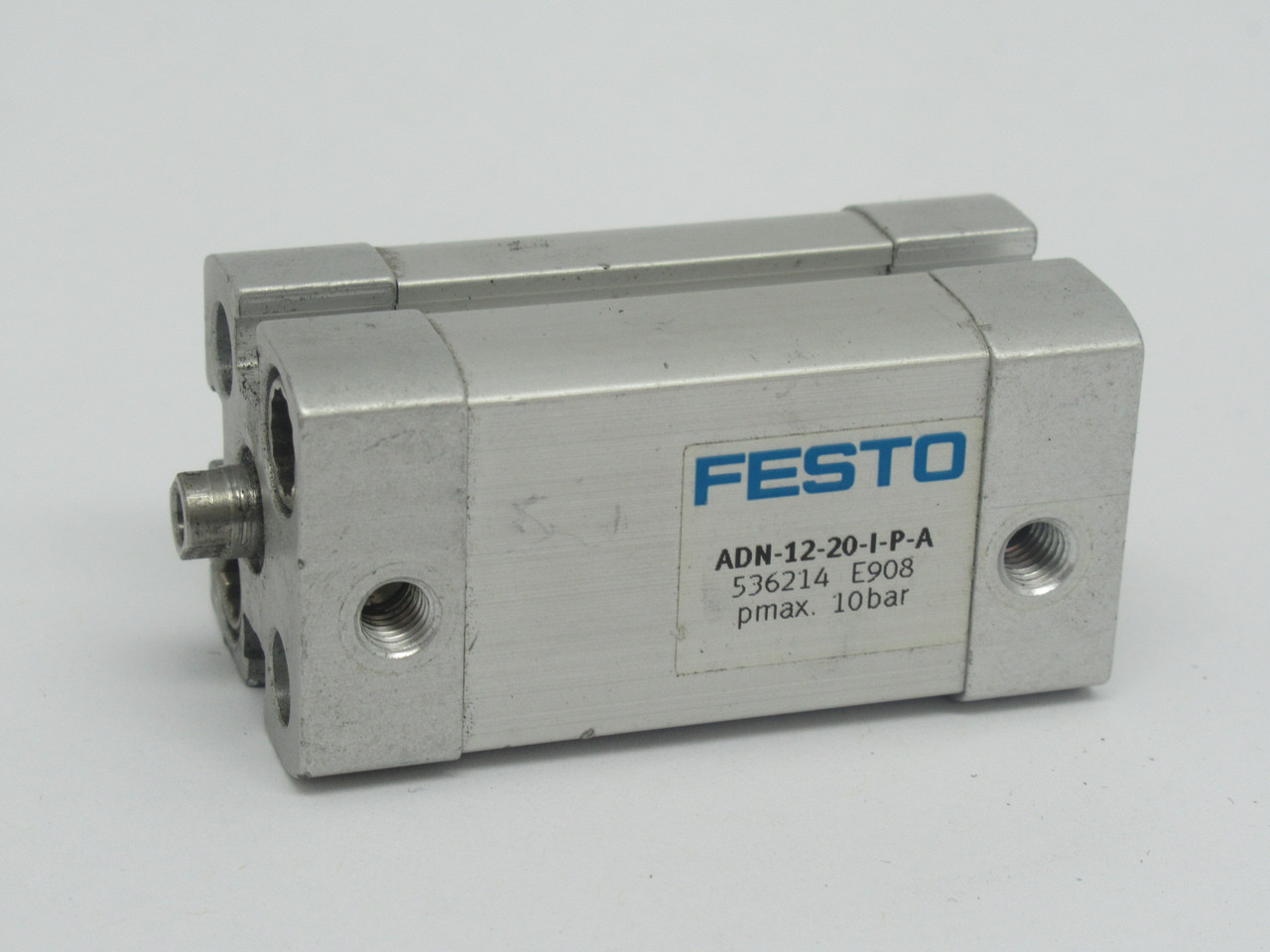 Festo 536214 ADN-12-20-I-P-A Compact Air Cylinder 12mm Bore 20mm Stroke USED